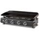 Plancha Silvia ii g 4 Feux Gun Metal Surface de cuisson 84 x 34 cm - 4 brûleurs - Plaquer acier