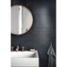 Apollo Tile 10 Pack 11.8-in x 11.8-in Black Bevelled Glossy Finish Glass Mosaic Wall and Floor Tile (9.67 Sq ft/case)