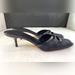 Gucci Shoes | Gucci Authentic Black Monogram Kitten Heels Sz 37.5 C | Color: Black | Size: 6