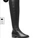 Michael Kors Shoes | Michael Kors Bromley Leather Riding Boots | Color: Black | Size: 8