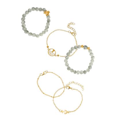 Heideman - Armband Multi goldfarben Armbänder & Armreife 1 ct Damen