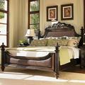 Tommy Bahama Home Royal Kahala Standard 4 - Piece Bedroom Set Wood/Wicker/Rattan in Brown/Red | Queen | Wayfair