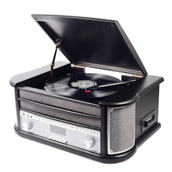 Denver MRD-51 BLACK Plattenspieler Schwarz Image