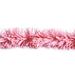 25' Pink Shiny Tinsel Christmas Garland - Unlit