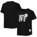 Youth Stitches Black New York Yankees Negro League Logo T-Shirt