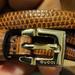 Gucci Accessories | Gucci Women's Lizard Size 30 Thin Brown Belt | Color: Brown/Gold | Size: 30/75