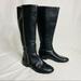 J. Crew Shoes | J.Crew Tall Leather Boots Size 7 Black | Color: Black | Size: 7