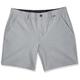 Hurley Herren Dri Cole Stretchband 19' Bermuda Shorts, Steingrau, 38