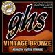 GHS Vintage Bronze - VN - 12CL - Acoustic Guitar String Set, 12-String, Custom Light, .010-.046