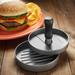 Pure Grill Aluminum BBQ Patty Grill Press Aluminum in Brown/Gray | 3.5 H x 4.5 W x 4.5 D in | Wayfair BBQ-TL-BP21