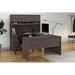 Upper Square™ Tonnele Reversible U-Shape Executive Desk w/ Hutch Wood in Gray | 66.4 H x 59.8 W x 82.5 D in | Wayfair