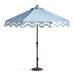 Bardot Designer Umbrella - Air Blue, Bronze - Frontgate