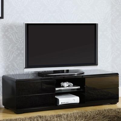 4 Drawers High Gloss Lacquer Coating TV Stand