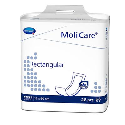 Molicare rectangular 5 Tropfen 15x60 cm 28 St Beutel Image