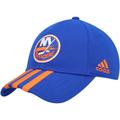 Men's adidas Royal New York Islanders Locker Room Three Stripe Adjustable Hat