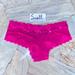 Victoria's Secret Intimates & Sleepwear | New Cheeky Pink Sequin Scalloped Panty Miraculous | Color: Pink/Red | Size: S