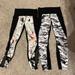 Athleta Pants & Jumpsuits | Euc Lot Of 2 Athleta Mesh Black And White Yoga Leggings With Pockets Sz S | Color: Black/White | Size: S