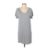Antistar Casual Dress - Shift: Gray Print Dresses - Women's Size Small