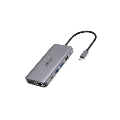 Acer 12-in-1 Mini Dock (USB Type-C zu 2x USB 3.2, 2x HDMI, 1x VGA, 1x DP)