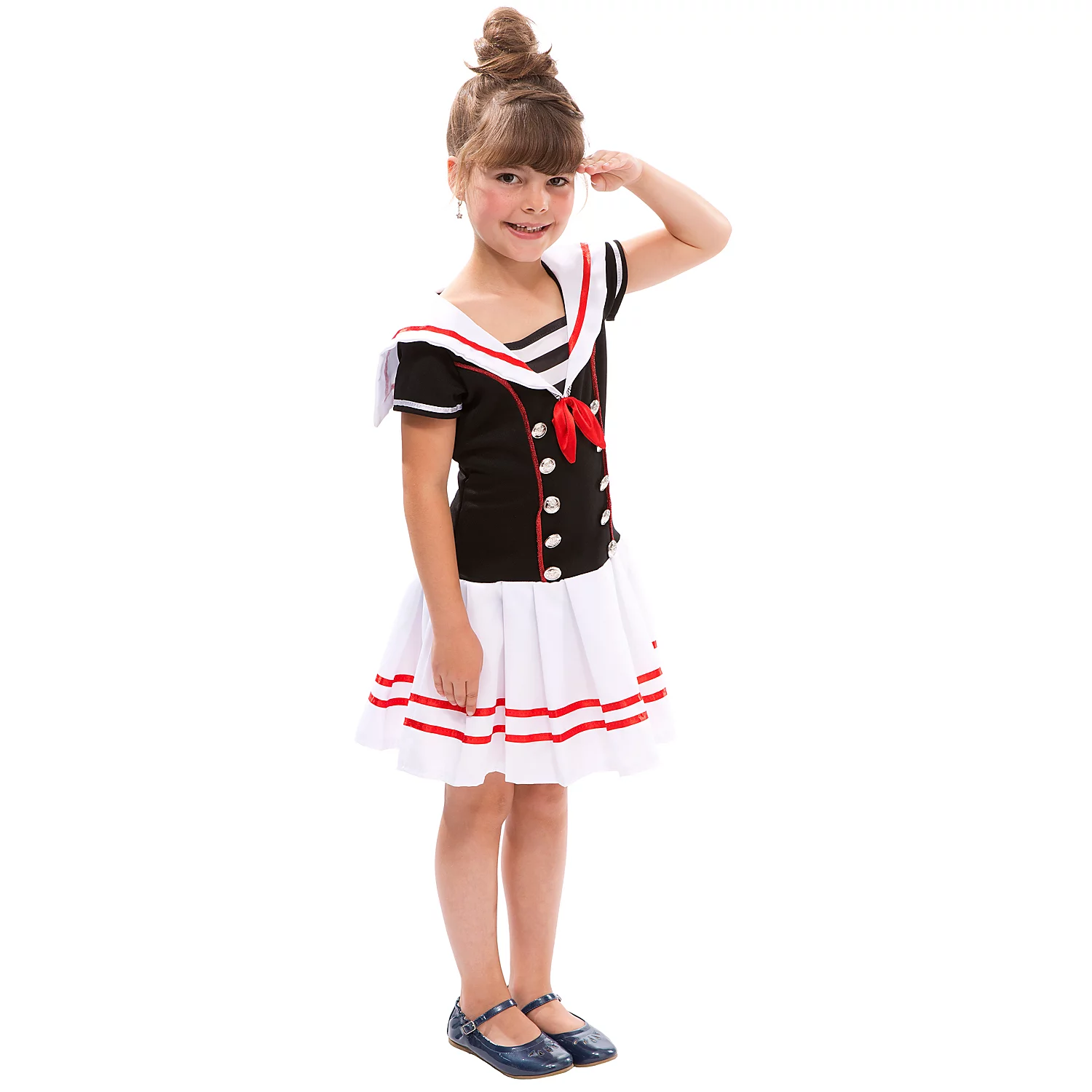 Matrosin-Kostüm für Kinder Image