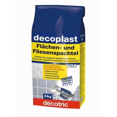 Decotric Decoplast Flächen- und Fliesenspachtel 5 kg Spachtelmassen