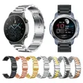 Bracelet classique en métal pour montre HUAWEI GT 2 Pro GT2 pour Honor GS Pro/ES en acier