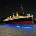 Ensemble de lumières LED télécommandées pour Titanic Sunshine compatible avec LEGO 10294 blocs de