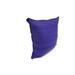 Home&Manor Raw Silk Throw Pillow 18" Purple