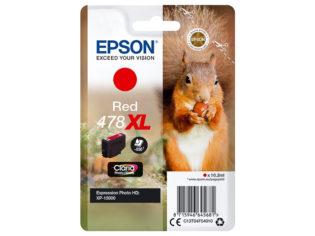 Tinten EPSON C13T04F54010 EPSON XP8500 TINTE RED HC Image