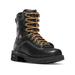 Danner Women's Quarry USA 7in Alloy Toe Boots Black 9.5M 17325-9-5M