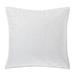 Five Queens Court Vito Pillow Sham Polyester in Gray/White | 26 H x 26 W x 0.5 D in | Wayfair 2725020EURQS