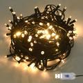 The Holiday Aisle® Light String w/ LEDs Christmas Lighting Fairy Lights w/ 8 Effects in White | 590.4 W in | Wayfair