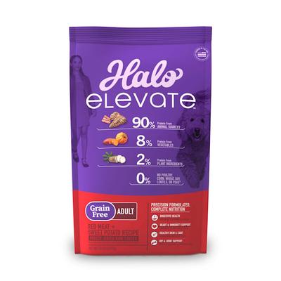 Halo Elevate Dog Grain Free Red Meat Recipe Dry Food, 20 lbs.