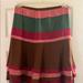 Gucci Skirts | Gucci Classic Vintage Rare Skirt With 3 Layered Tiers Size 40. | Color: Red | Size: 40