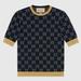 Gucci Tops | Gucci Gg Lam Top Size S | Color: Black | Size: S