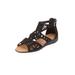 Extra Wide Width Women's The Milana Sandal By Comfortview by Comfortview in Black (Size 9 1/2 WW)