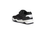 Geox Jungen J Perth Boy B Sneakers, Black White, 30 EU