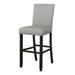 Red Barrel Studio® Brith Bar Stools Set Of 2 Wood/Upholstered in Gray | 44.5 H x 18.5 W x 21.75 D in | Wayfair 75D709296FDE40C48435CC169A2F89F0