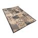 Beige Ivory Vintage Abstract Contemporary Glam Area Rug