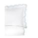 Embroidered Percale Crisp Cotton Double Scallopier Duvet Set and Sham