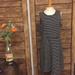 J. Crew Dresses | J. Crew Black Stripe Dropwaist A Line Dress 12 | Color: Black/White | Size: 12