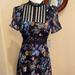 Anthropologie Dresses | Anthropologie New With Tags Navy Floral Dress | Color: Blue | Size: Xsp