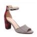 Jessica Simpson Shoes | Jessica Simpson Plaid Ankle Strap Shoes Block Heel, Size 7m New In Box | Color: Black/Red | Size: 7
