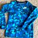 Nike Shirts & Tops | Nike New Boys Kangaroo Pocket, Thick Pullover Sweatshirt . Blue Design Sz S | Color: Blue | Size: Sb