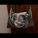 Coach Bags | Coach Ashley Leather Handbag | Color: Silver | Size: 12.5”L X 9.25”H X 5”W