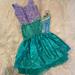 Disney Costumes | Girls Disney Princess Ariel Costume (Db) | Color: Blue/Green | Size: 7/8