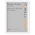 Wall Space A2 White Frame | 59.4 x 42 cm A2 White Poster Frame | Large Wooden Picture Frames to fit A2 Poster - 594 x 420mm White Poster Frame | Solid Wood | A2 Frame White | White A2 Frame 594x420 mm