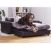 Tucker Murphy Pet™ Kayenta Premium Dog Sofa Metal in Black | 13 H x 40 W x 42 D in | Wayfair A9815BB0210F49B2A7C887D20EC10404