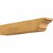 Ekena Millwork 6"W x 6"H x 36"L Pescadero Rough Sawn Rafter Tail Wood in Brown | 6 H x 6 W x 36 D in | Wayfair RFT06X06X36PEC00RWR