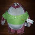 Disney Toys | Disney Pixar Monsters University Don Carlton Plush New! 10" Stuffed Toy | Color: Brown/Green | Size: 10"